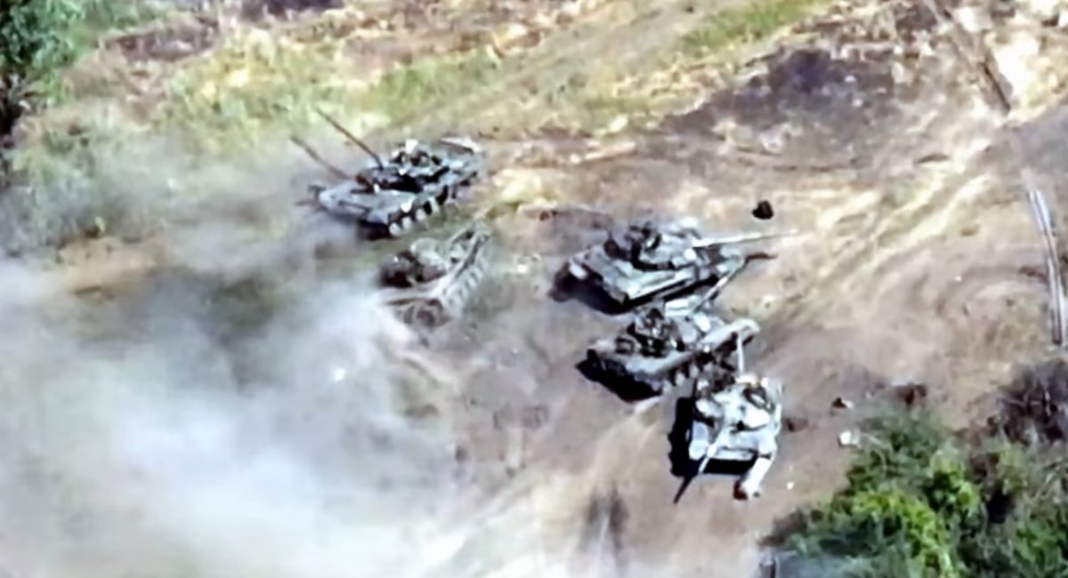 Large russian Tank Offensive Thwarted: Entire Tank Company Got Entrapped and Eliminated, Defense Express