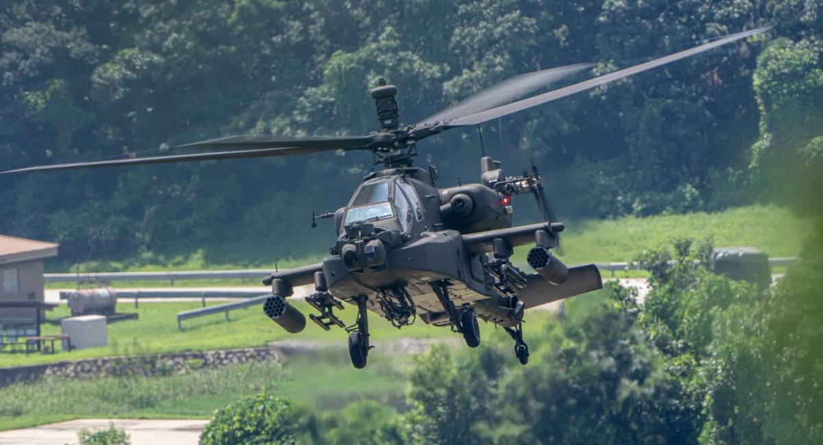 AH-64E attack helicopter
