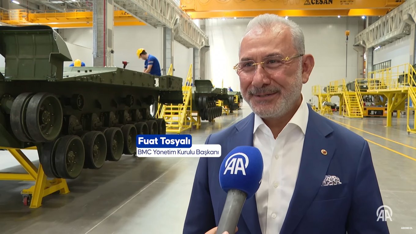 First-ever Video of Altay Tank Mass Production in Turkey Released - the Historic Event for Country's Tank Industry