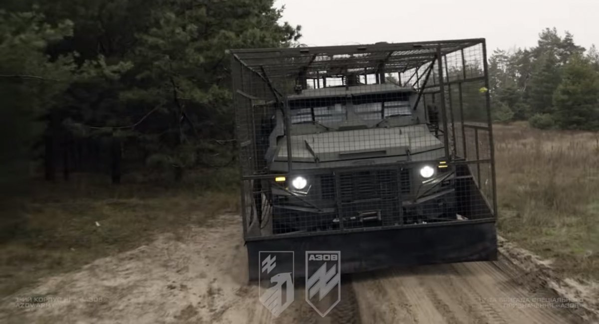 The Varta-2 armored vehicle during its use in the Azov Brigade, 1430 Days of russia-Ukraine War – russian Casualties in Ukraine