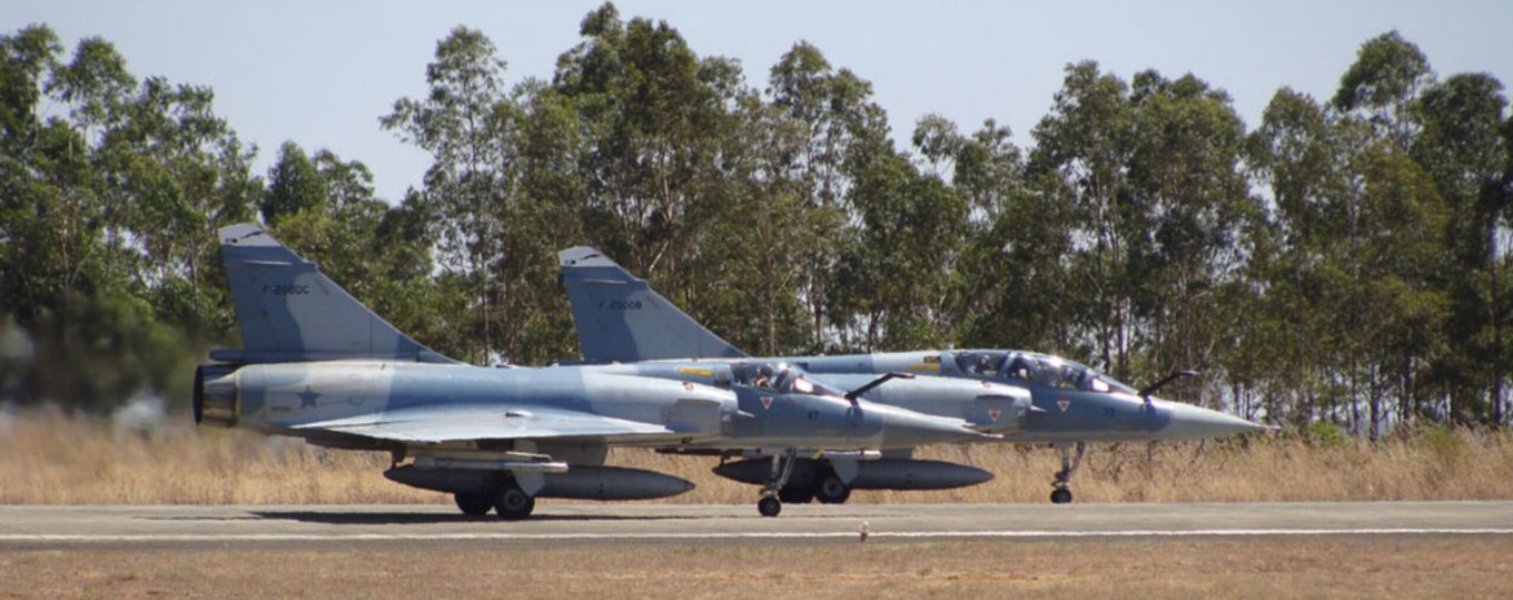 Mirage 2000 of the Procor PMC's fleet