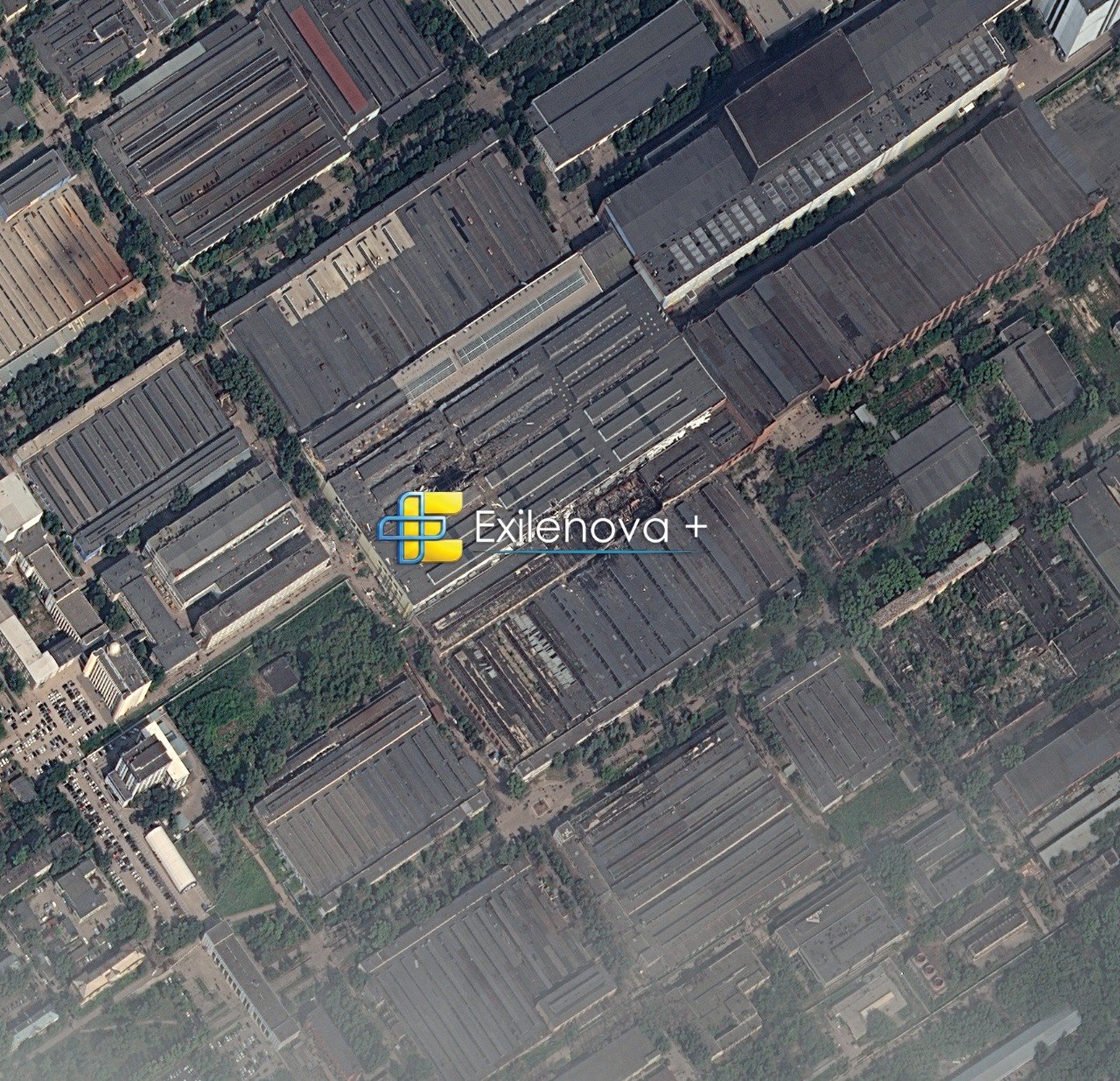 russia's Progress Rocket and Space Center Defense Express Satellite Images Reveal Massive Damage at russia's Progress Rocket Center