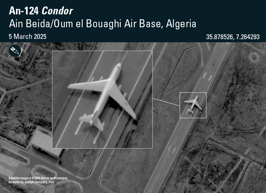 Defense Express / Satellite Caught russia Bring Su-35 to Algeria and Reveals the Number of Operational Su-57s