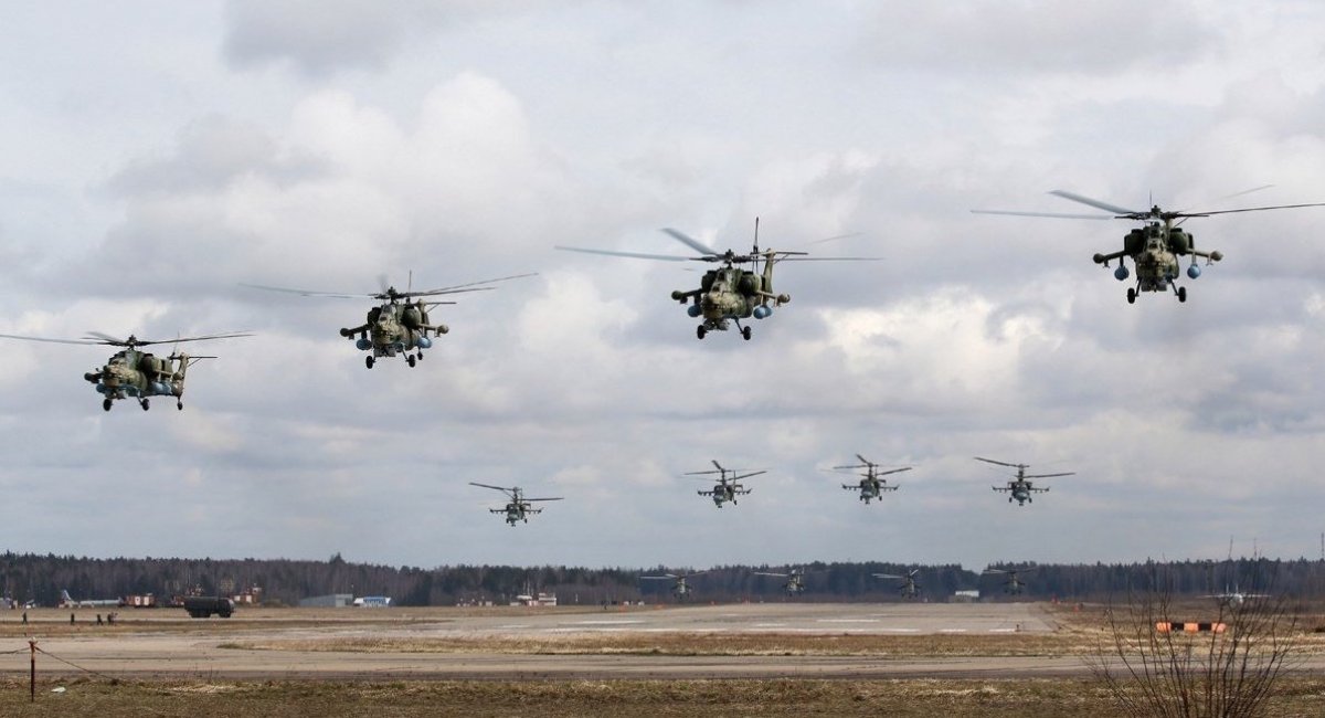 Russian Ka-52 and Mi-28N helicopters Defense Express The UK Defense Intelligence: the russian Air Force Struggles to Secure Air Supremacy