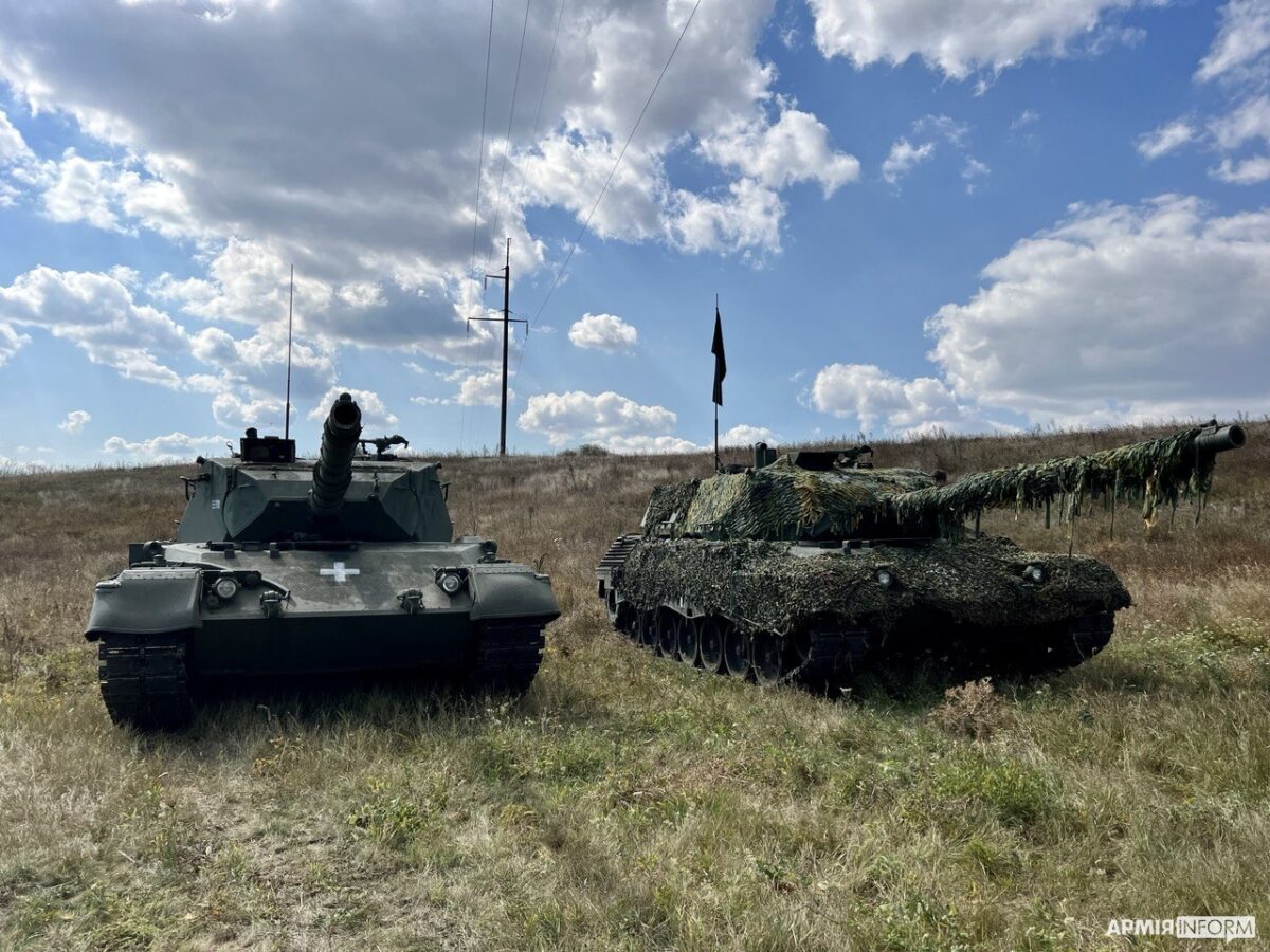 Leopard 1A5 in service with the Armed Forces of Ukraine, September 2023