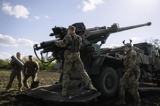 Caesar self-propelled gun-howitzer / photo Facebook of Valery Zaluzhnyy