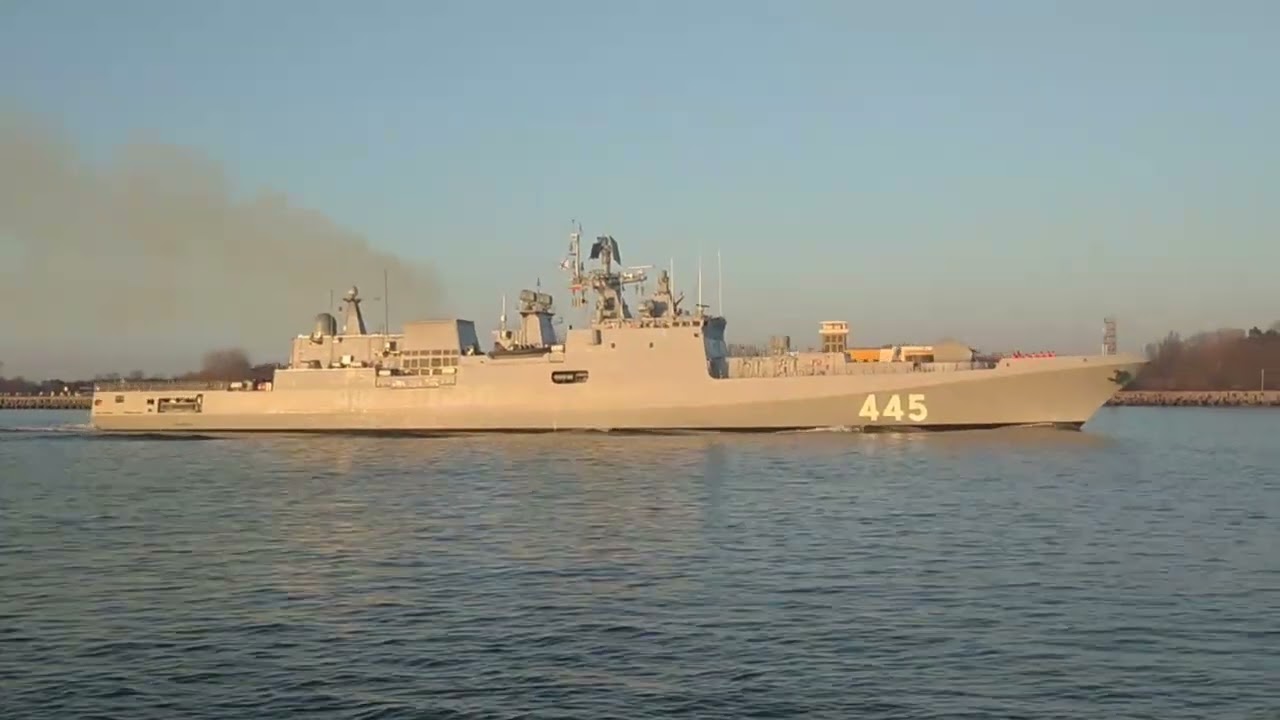 russia Tests Project 11356 Frigate for India, Same Type Fires Kalibr Missiles at Ukraine, Defense Express