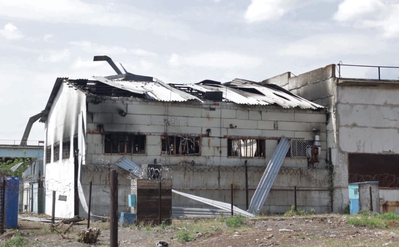 Prison in Olenivka after the shelling, Defense Express