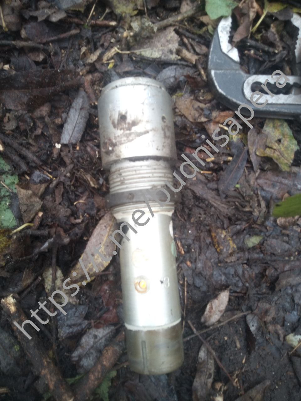 Removed AVU-ET fuze from an FAB-250 used as a warhead for a Tochka-U missile