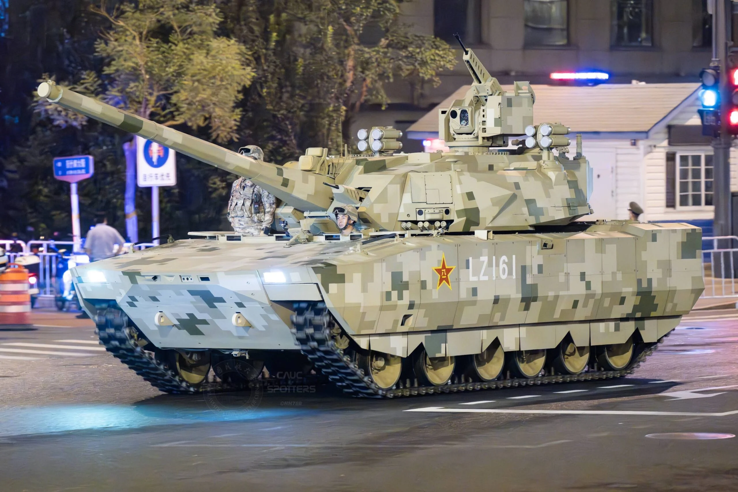 Chinese ZTZ-201 tank