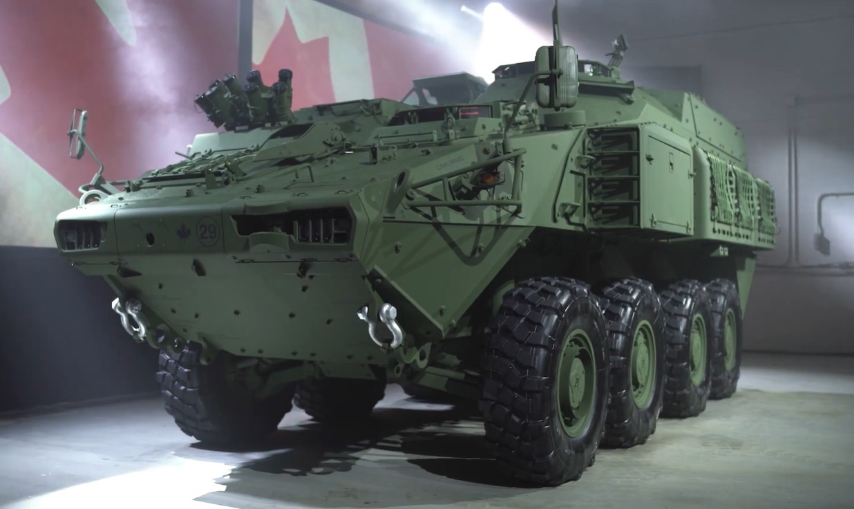 Canadian LAV ACSV Super Bison armored vehicle. Photo - open source