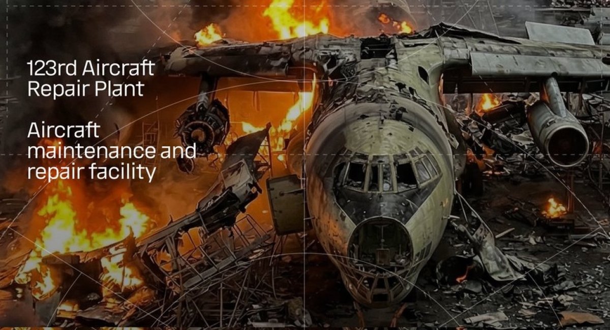 Ukrainian forces targeted a key russian aviation repair facility in Novgorod region,