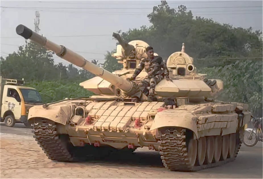Atharva tank during its first public appearance, January 2024