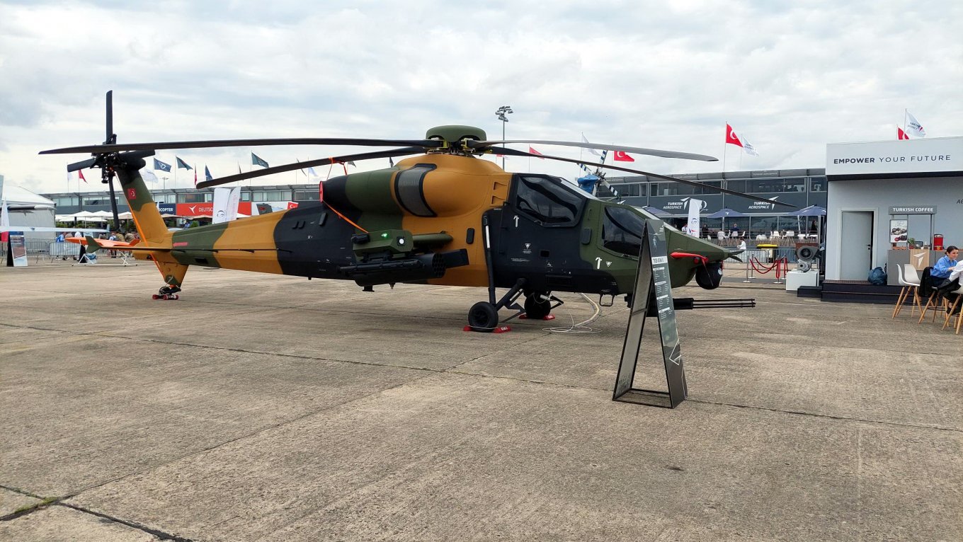 T929 ATAK II helicopter at Paris Air Show 2023