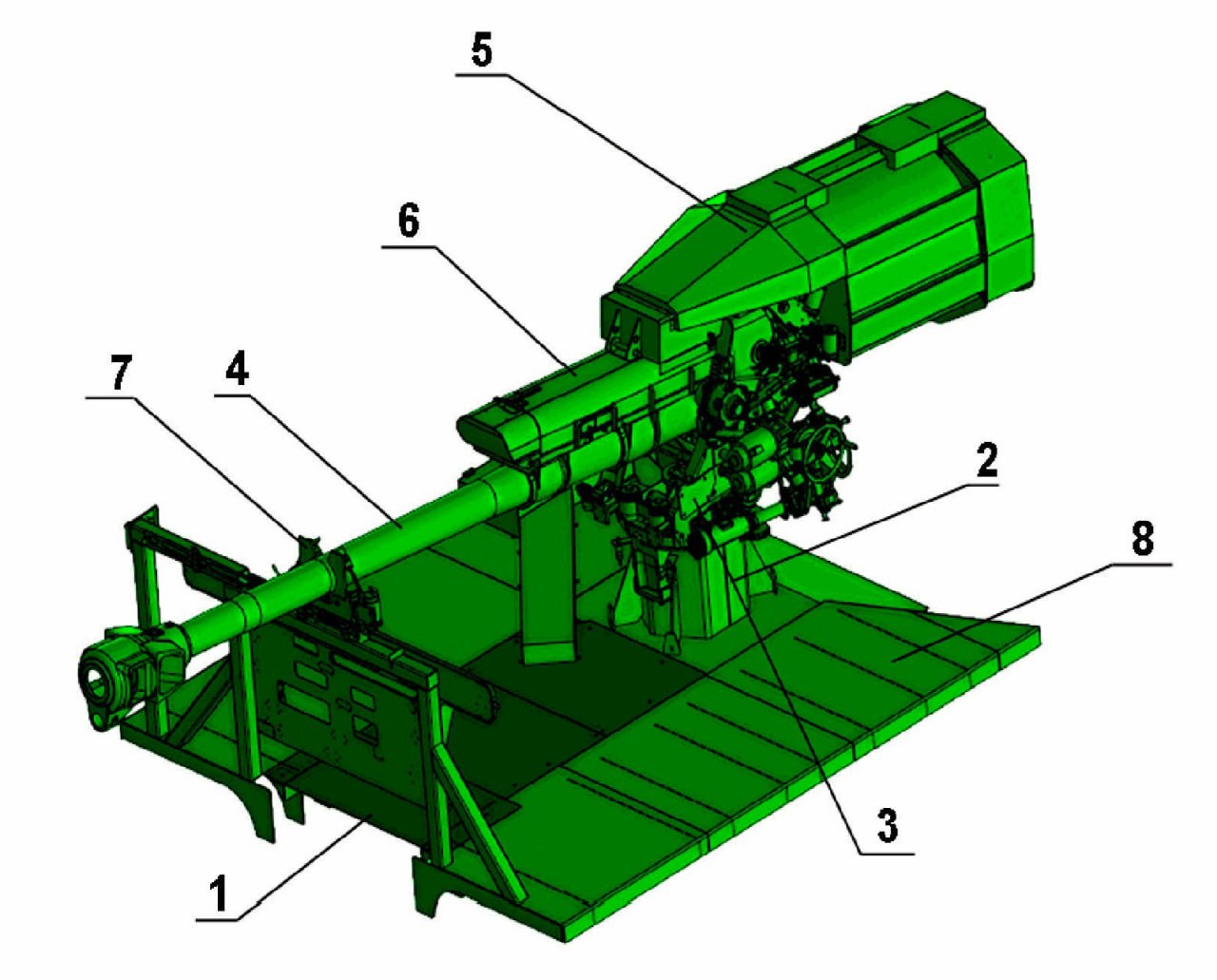 The MTS-15 Klever system's gun component Defense Express Old Gun, New Drum: Why russia's MTS-15 System Still Falls Short