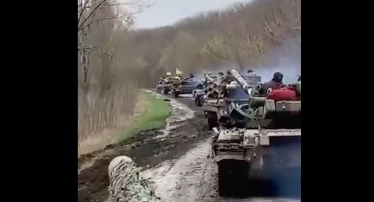 The T-64BV tanks of the Armed Forces of Ukraine / screenshot from video