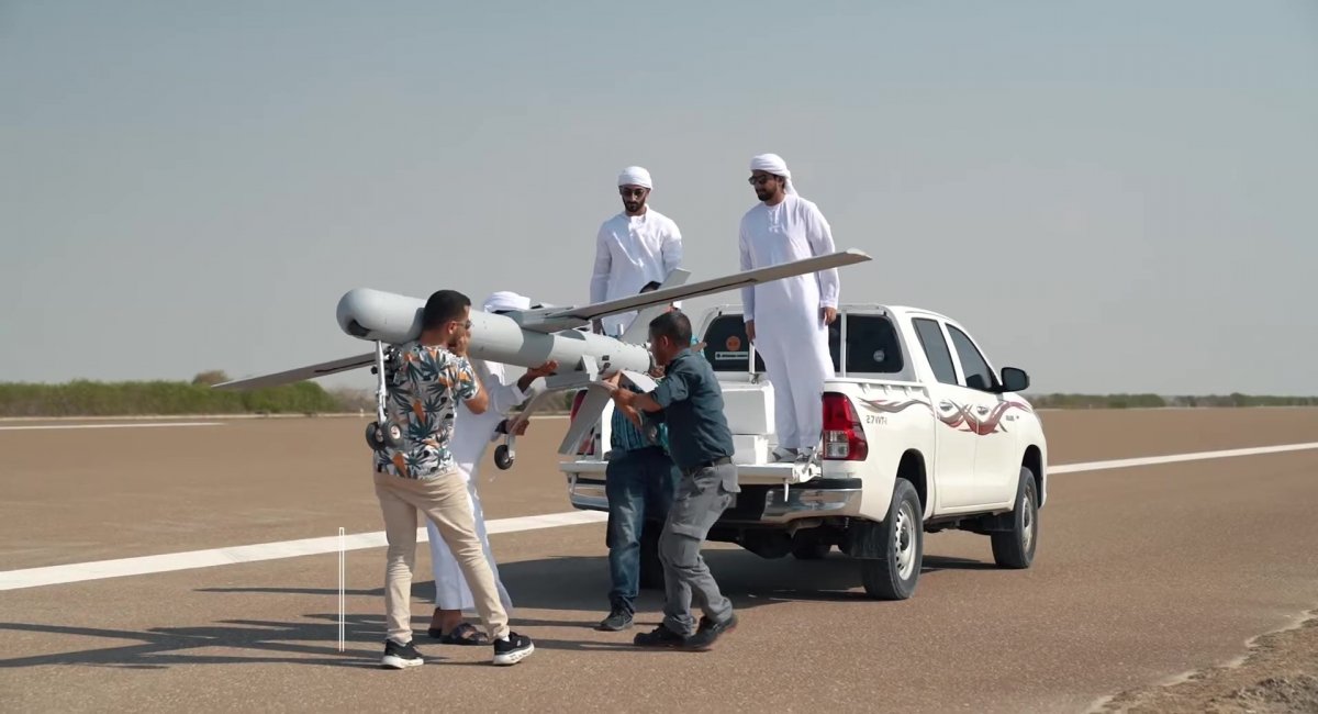 Hunter 5 loitering munition by EDGE Group
