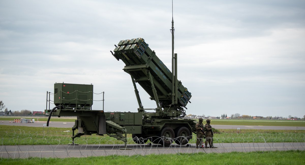 Polish Patriot medium-range missiles