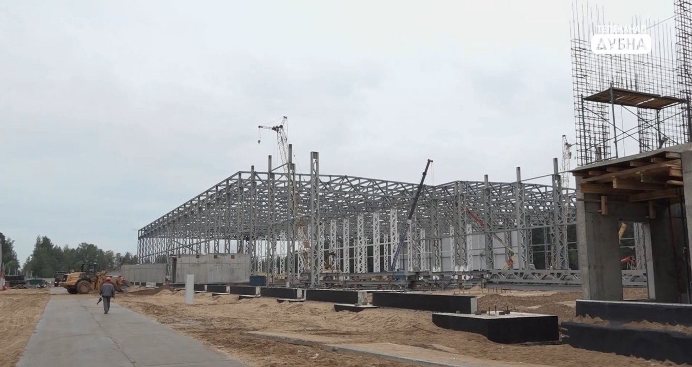 Construction of the Kronstadt plant in Dubna, 2021 / Defense Express / Exceptional Precision of Ukrainian Drones in the Strike on Kronshtadt Factory in Dubna