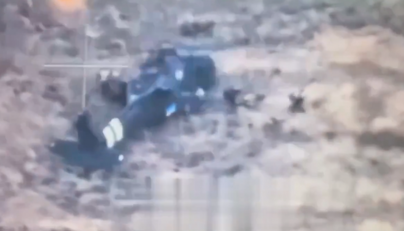Ukrainian UH-60 Black Hawk helicopter Defense Express Ukrainian-Allied russian Fighters Launch Cross-Border Raid on Two UH-60 Black Hawk Helicopters into Belgorod Region (Video)