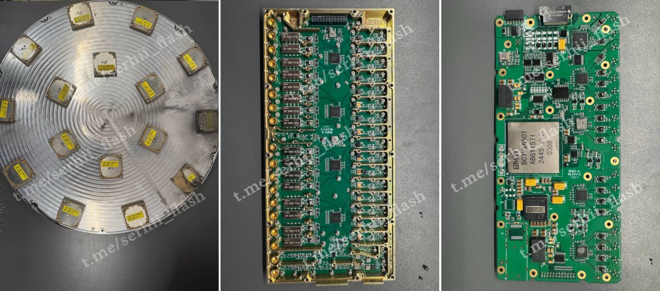 A 16-element CRPA antenna once found in a russian Shahed UAV, March 21, 2025 / Defense Express / russia Improved Shahed Drones But Did They Really Become Indestructible