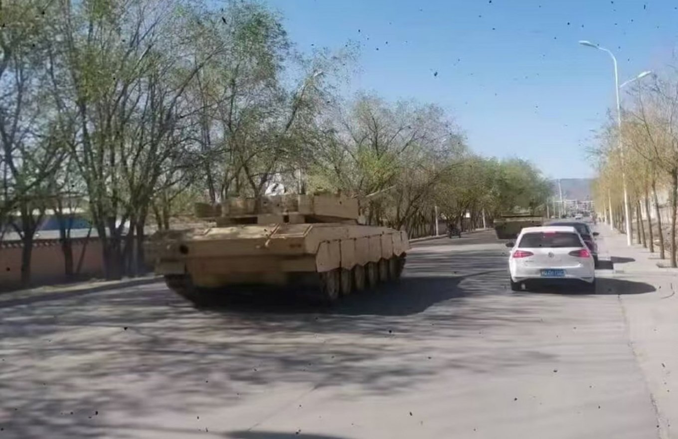 Unknown Chinese tank with hybrid powerplant, India's Zorawar Light Tank Enters Trials But Could It Catch Up With China