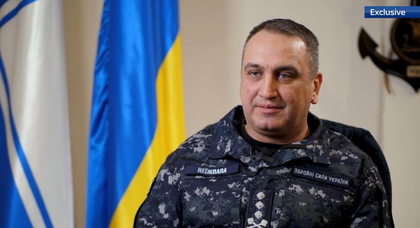 Vice Admiral Oleksii Neizhpapa, Commander of the Ukrainian Navy, Defense Express