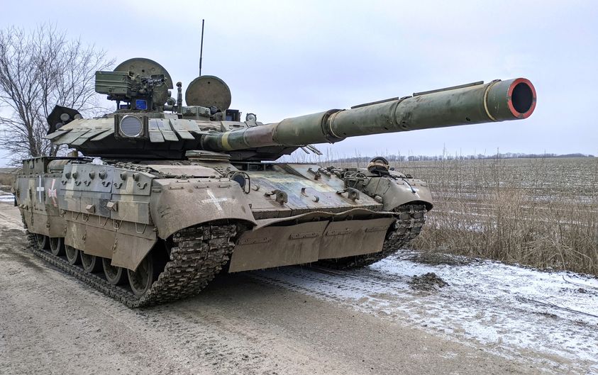 T-84 in Ukraine, photo published January 2023