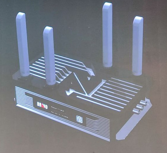 Phantom 3.0 communication system node appearance, as rendered by the manufacturer / Defense Express / Ukraine Presents Mesh System to Operate UGVs Without Airborne Relay