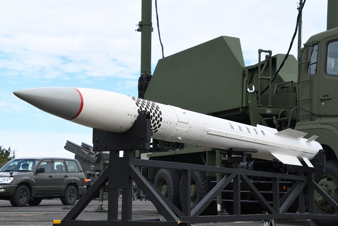 Anti-aircraft missile of the Patriot SAM. Illustrative photo