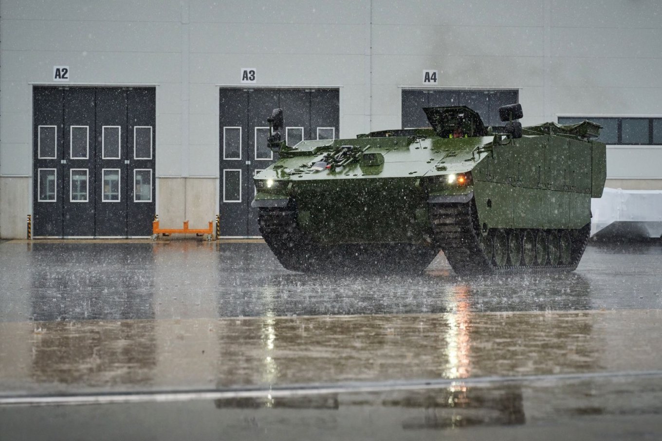 Latvia Receives Its First Mednieks IFV 22 Months After Signing the Contract