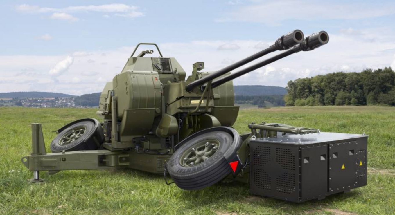 Skyguard 3 air defense system by Rheinmetall