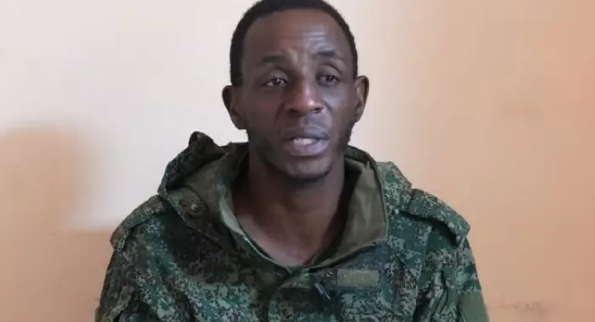 A former soldier from Africa has decided to lay down his arms