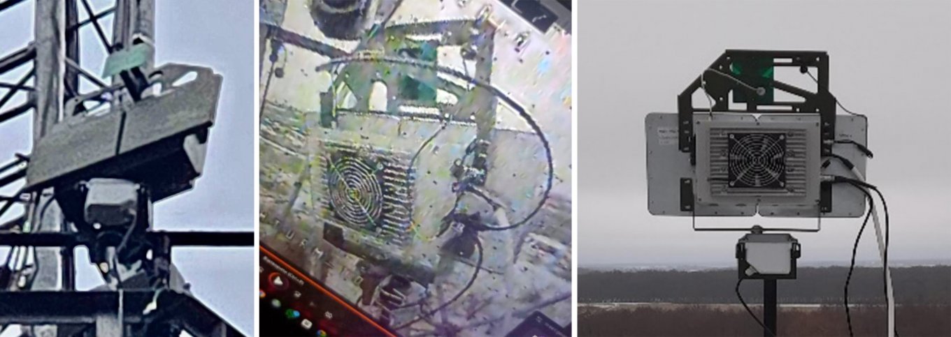 Photos and the backside view of the Chernyi Glaz (Black Eye) electrnic warfare system / Defense Express / The Black Eye of russian Forces: Chernyi Glaz Anti-FPV Jammer Analyzed