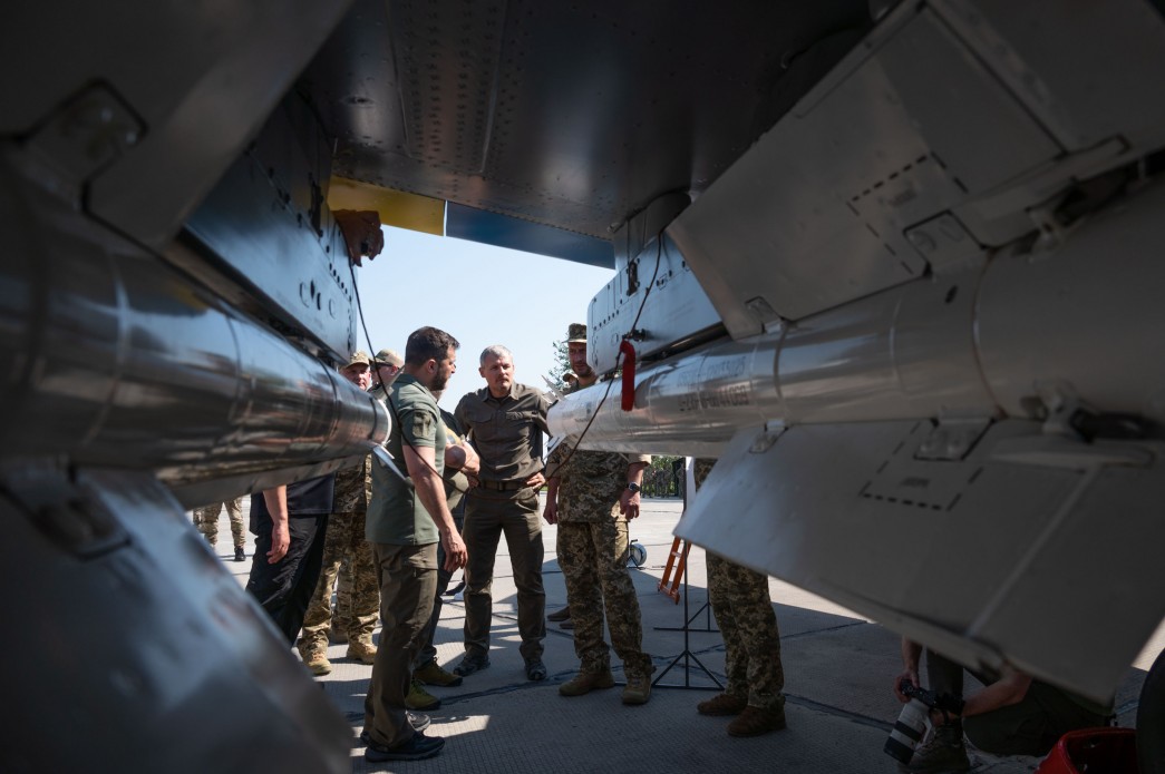 Ukraine Markes its Air Force Day on Sunday, Zelenskyy Visits Air Base to Communicate with Personnel, Inspect Weapons, Defense Express