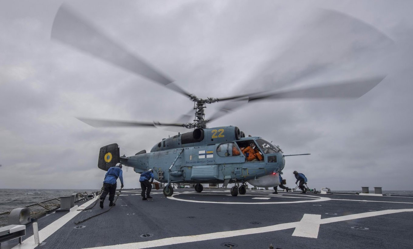 The Ка-27 helicopter of the Military Naval Forces of the Armed Forces of Ukraine Defense Express Portugal Prepares New Military Aid Package for Ukraine, Potential Role of the Ka-32 Helicopters in Naval Upgrade