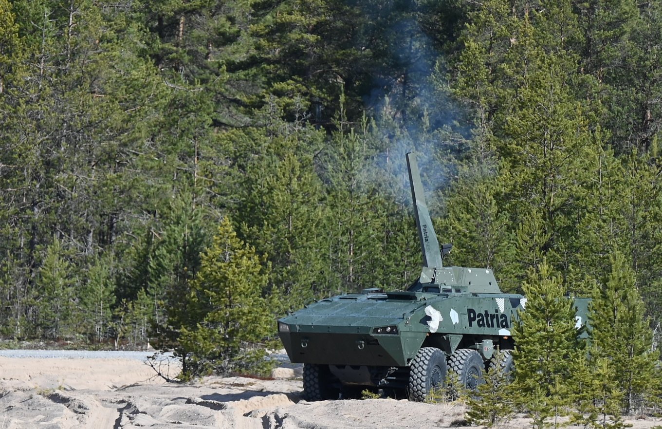 Patria NEMO self-propelled mortar