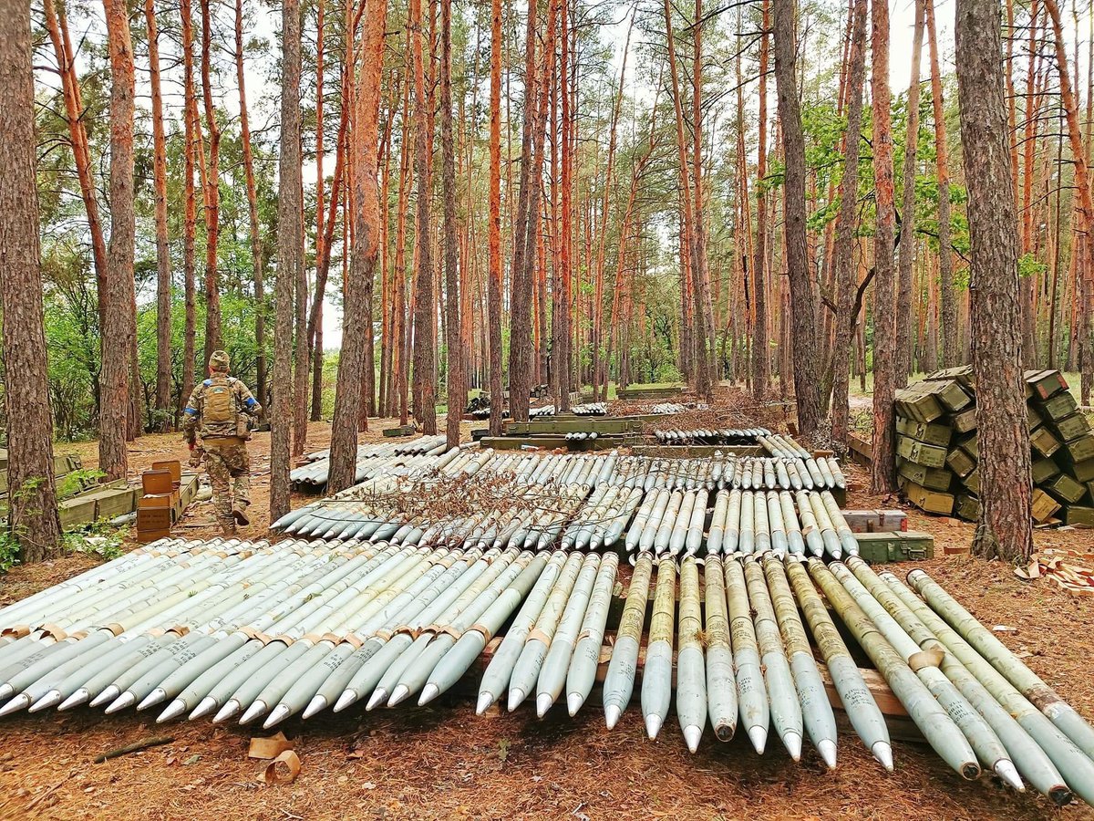 Ammunition left by russians in Kharkiv region September 2022 Defense Express
