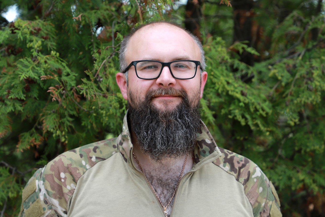 Sergeant Andrii, callsign Borsuk (Badger)