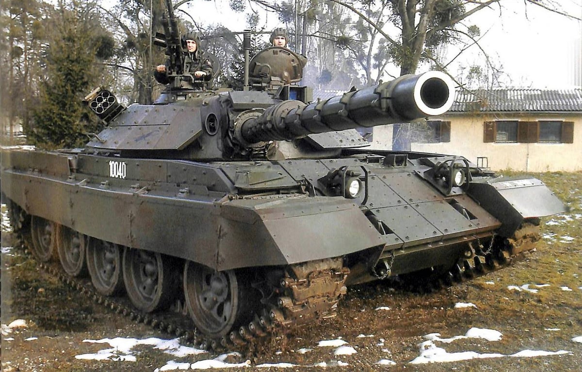 М-55S tank