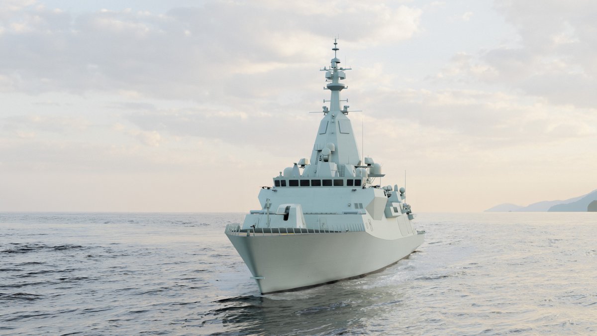 An illustrative render of a River-class warship of Canadian naval forces / Defense Express / Not Just F-35, Canada's $77-Billion River Destroyers Also Hinge on the U.S.