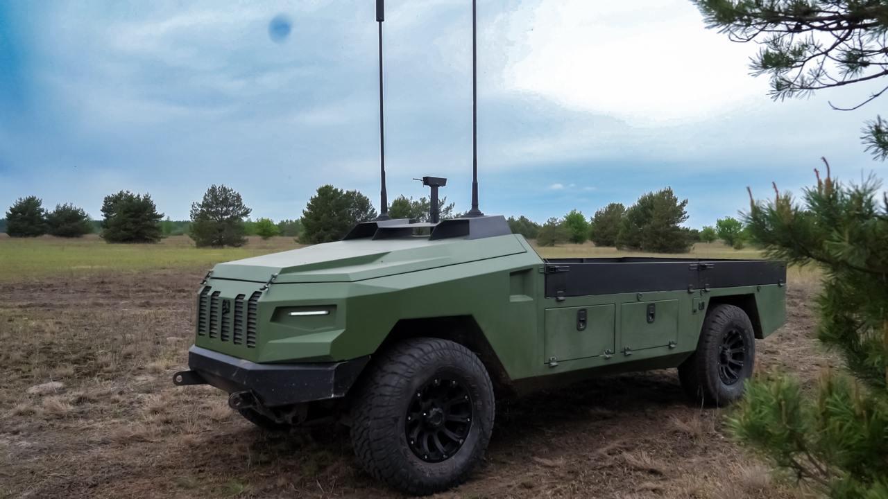 Ukraine's Largest Protector UGV May Be Armed With Laser Weapons, Defense Express