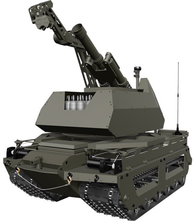 Why russian Bagulnik-82 Robotic Mortar System Might Be Too Complex for Battlefield
