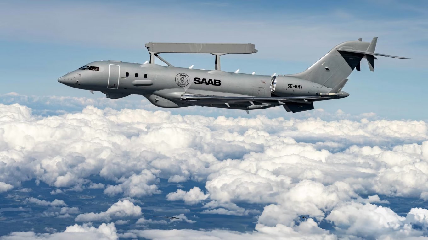 Saab GlobalEye AEW&C aircraft / Photo credit: Saab