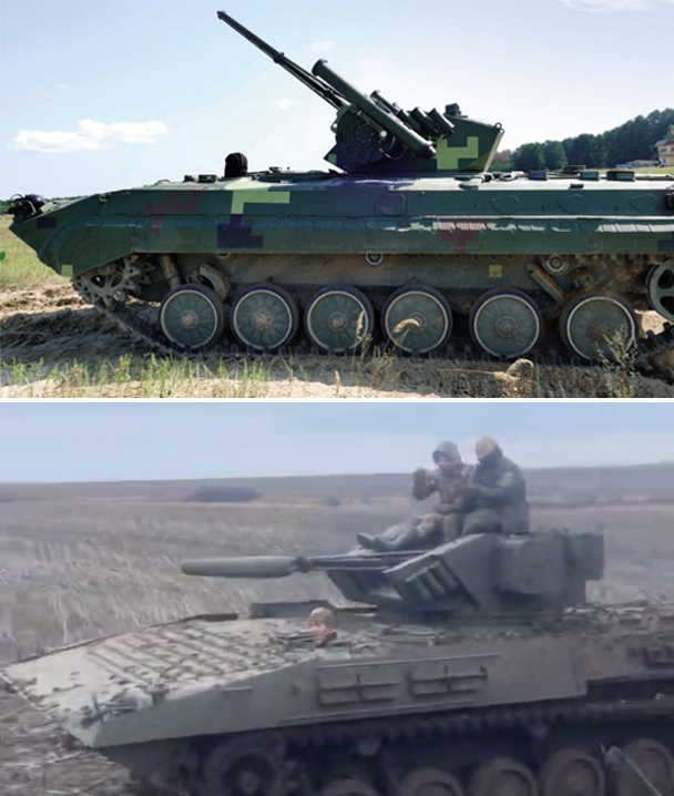 The BMP-1TS and the new BMP