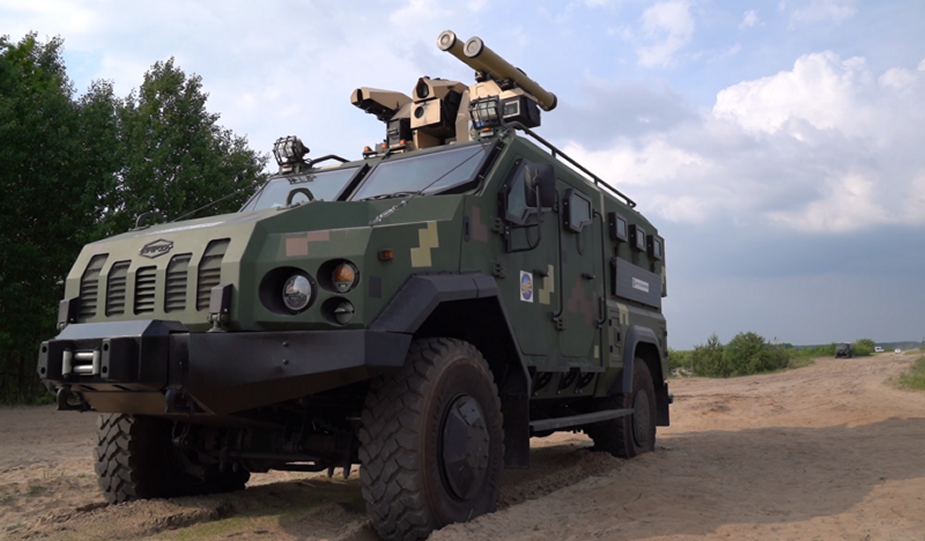 Serdar, the Ukrainian-Turkish anti-tank missile launching system (Picture source: Ukroboronprom)