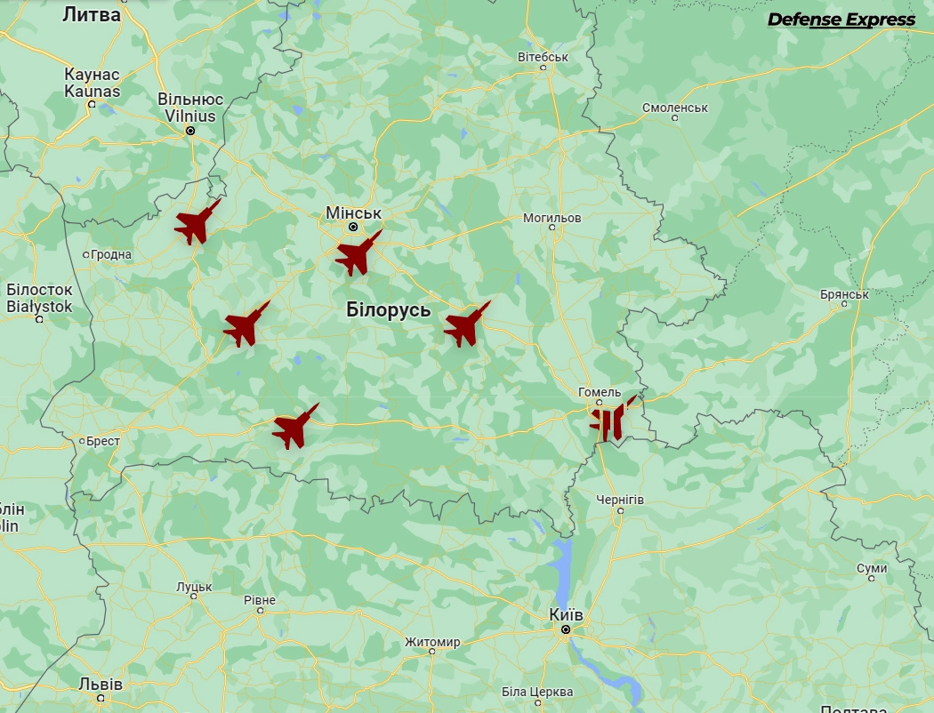 Russia Has Begun Relocating an Aviation Group to Belarus And Has Already Prepared Reserve Airfields: Will HIMARS Reach the Targets, Defense Express, war in Ukraine, Russian-Ukrainian war