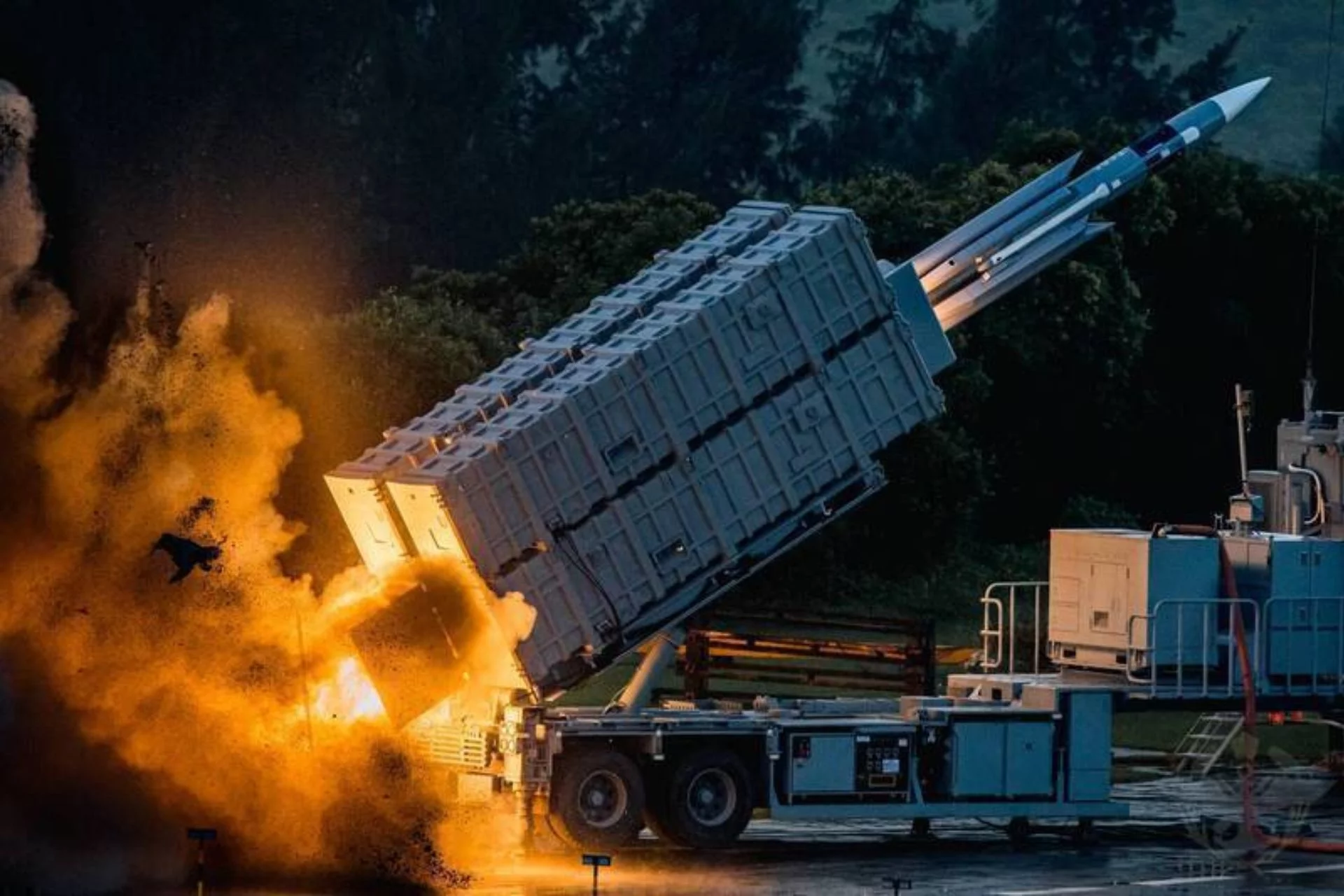 Hsiung Feng III supersonic anti-ship missile / Photo credit: Taiwan Defense Ministry