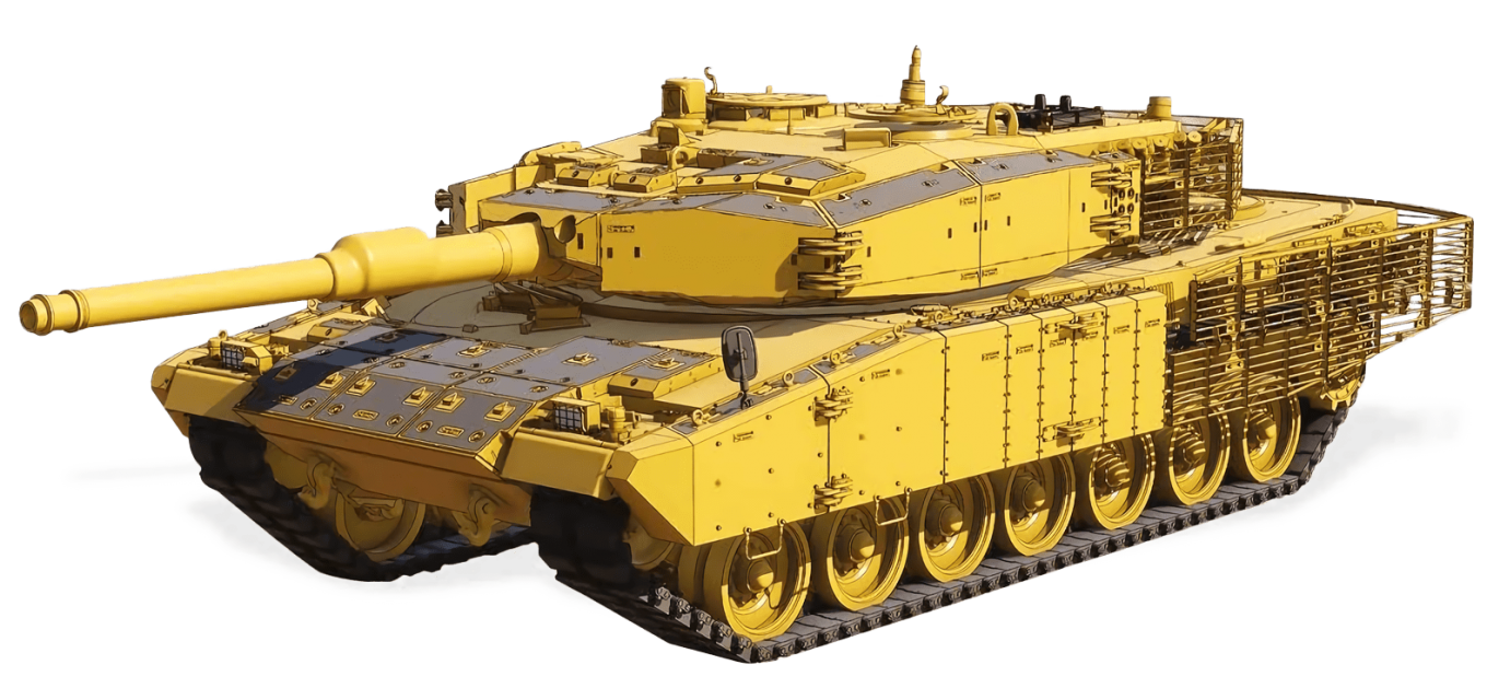 Leopard 2A4 armor kit by Roketsan