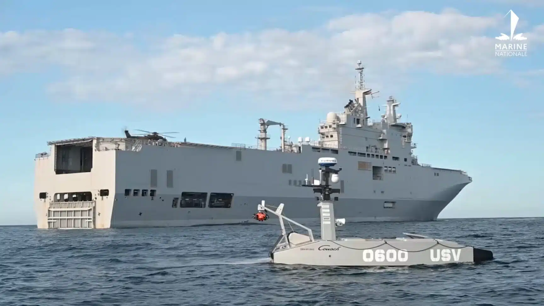 French Navy Inspired by russia, Adopts FPV Drones for Naval Defense, Mistral-class amphibious assault ship during the Dragoon Fury 2025 drills
